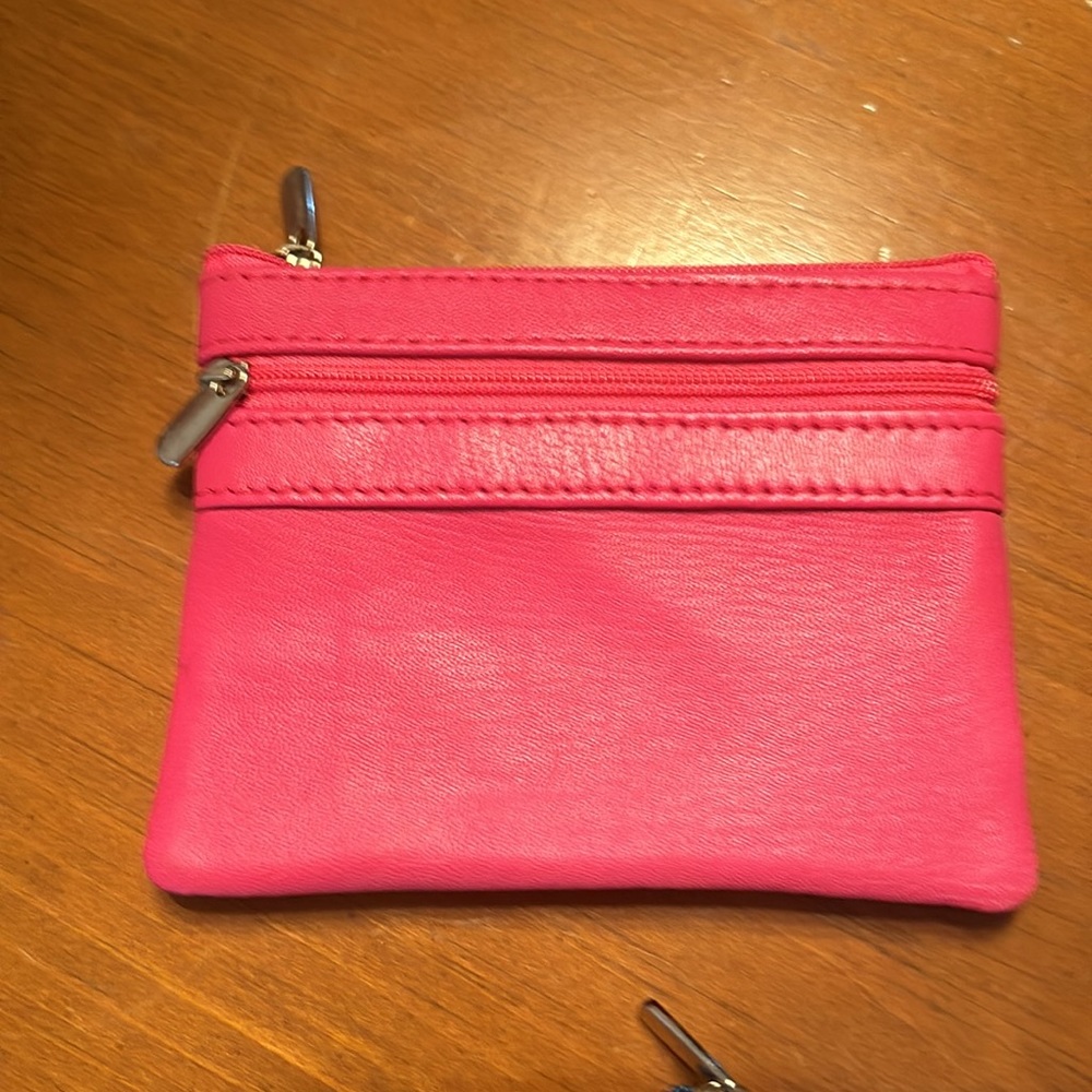 Leather coin purse/credit card holder - Picture 4 of 4